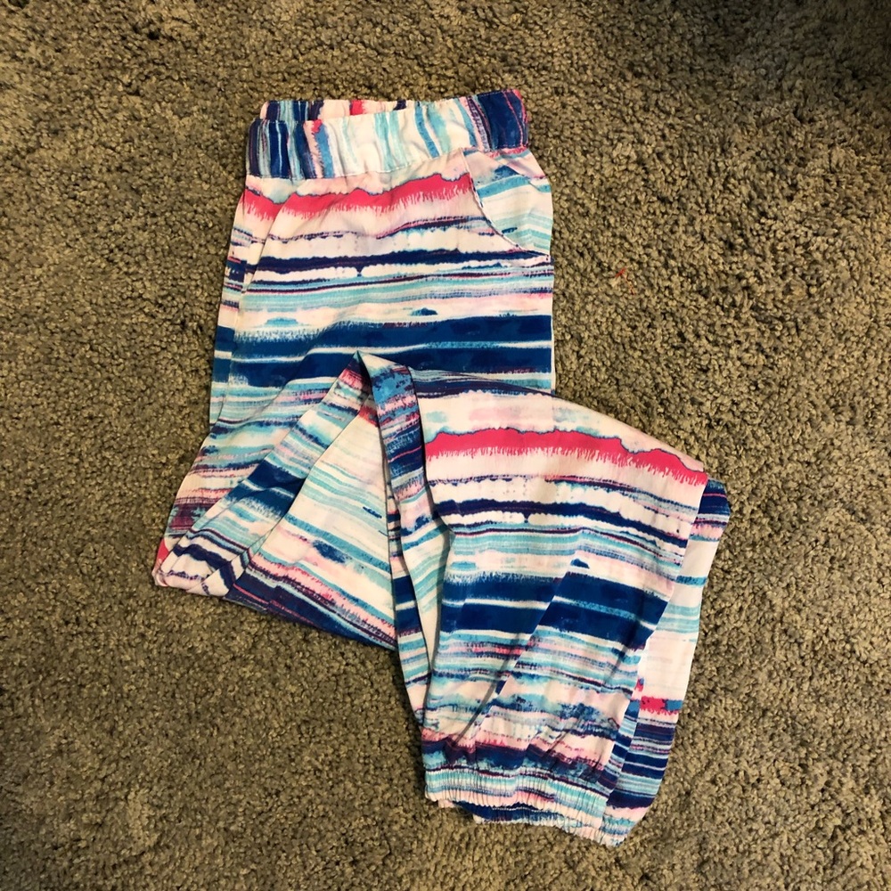 Striped joggers